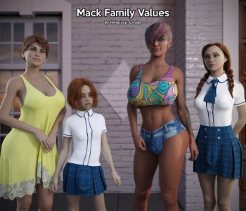 comic Mack Family Values