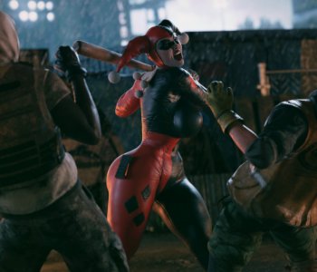 comic Harley x Thugs