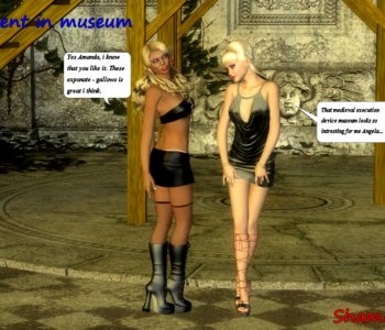 comic Accident in museum