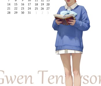 comic 2023-2024 Calendar