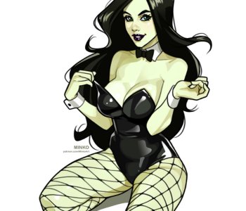 comic Shego Bunny