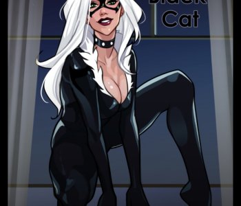 comic Mary Jane and unexpected visitor Black Cat