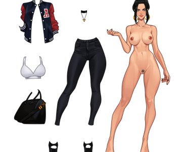 comic Azula in modern outfit