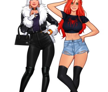 comic Felicia And MJ