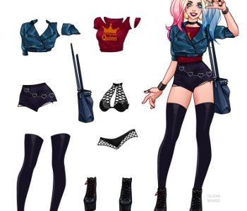 comic Harley