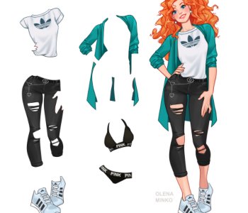comic Merida