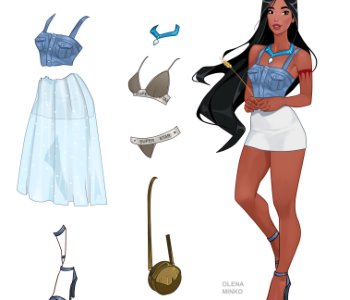 comic Pocahontas