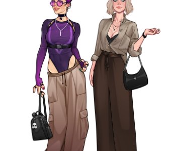 comic Sabine and Shin