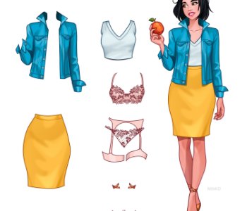 comic Snow White