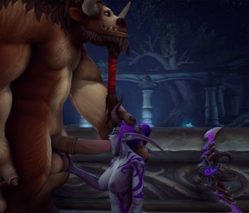 comic Taming the Bull