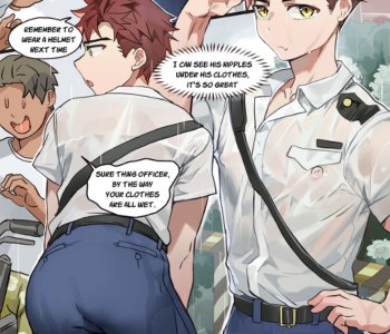 comic A Day with Officer Kyle