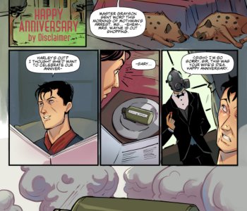 comic Harley Quinn's Anniversary Surprise