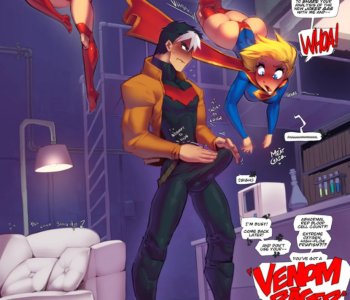 comic Red Hood x Supergirl - Venom Rager
