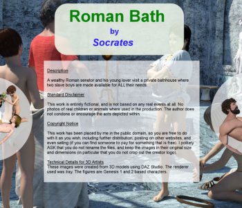 comic Roman Bath
