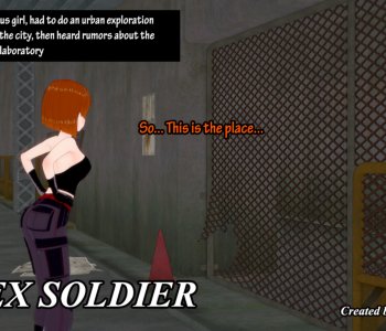 comic Latex Soldier