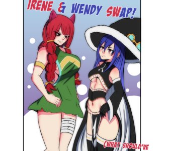 comic Katsunei - Irene & Wendy BodySwap