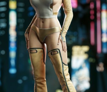 Becky Poses Porn Comics
