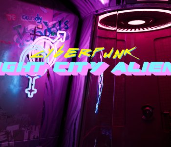 Cyberpunk 2077 - Night City Aliens Porn Comics