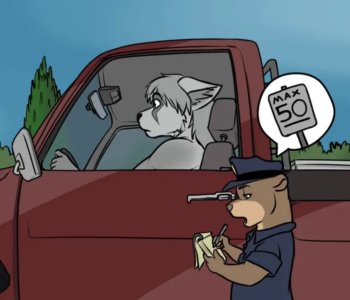 Pulled Over Porn Comics