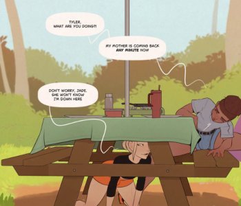 Tyler Goes Camping Porn Comics