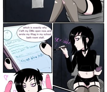 Bathroom BJ's Porn Comics