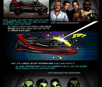 comic The A Team goes to the Little Prairie