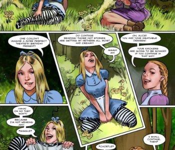 Alice off the deep end 2025 Porn Comics