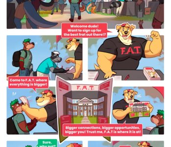 F.A.T. Frat Porn Comics