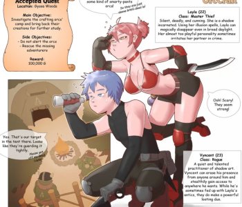 Infiltration Quest Porn Comics