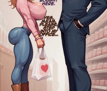 Bianca Blackwood Bargains at the Boutique Porn Comics