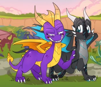 Spyro's Slut Porn Comics