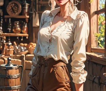 Quenching a Thirst at the Old Oak Porn Comics