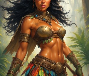 Some lost world amazons and Suyana, the Queen Porn Comics