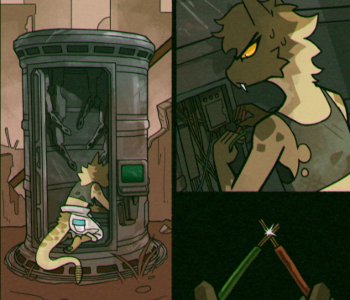 Filling him Up Fallout Style Porn Comics