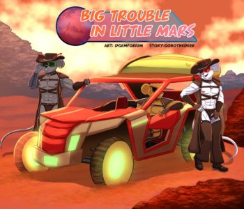 Big Trouble In Little Mars Porn Comics