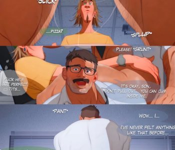 Phil's Wet N' Wild Night At The Office Porn Comics