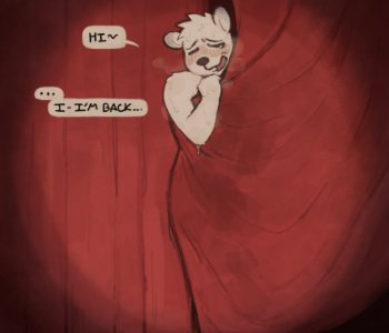 Help Me Cum & Little Polar Bear, Sticky Situation Porn Comics