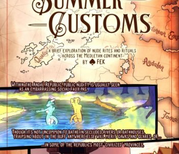 Summer Customs Porn Comics