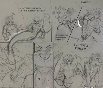 Kirishima X Bakugou Mermaid Porn Comics
