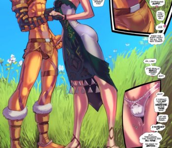 Link X Zelda in 'Luvy-Duvy PRINCESS DOM' Porn Comics